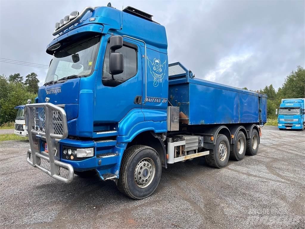 Sisu R500 8x4 شاحنات قلابة