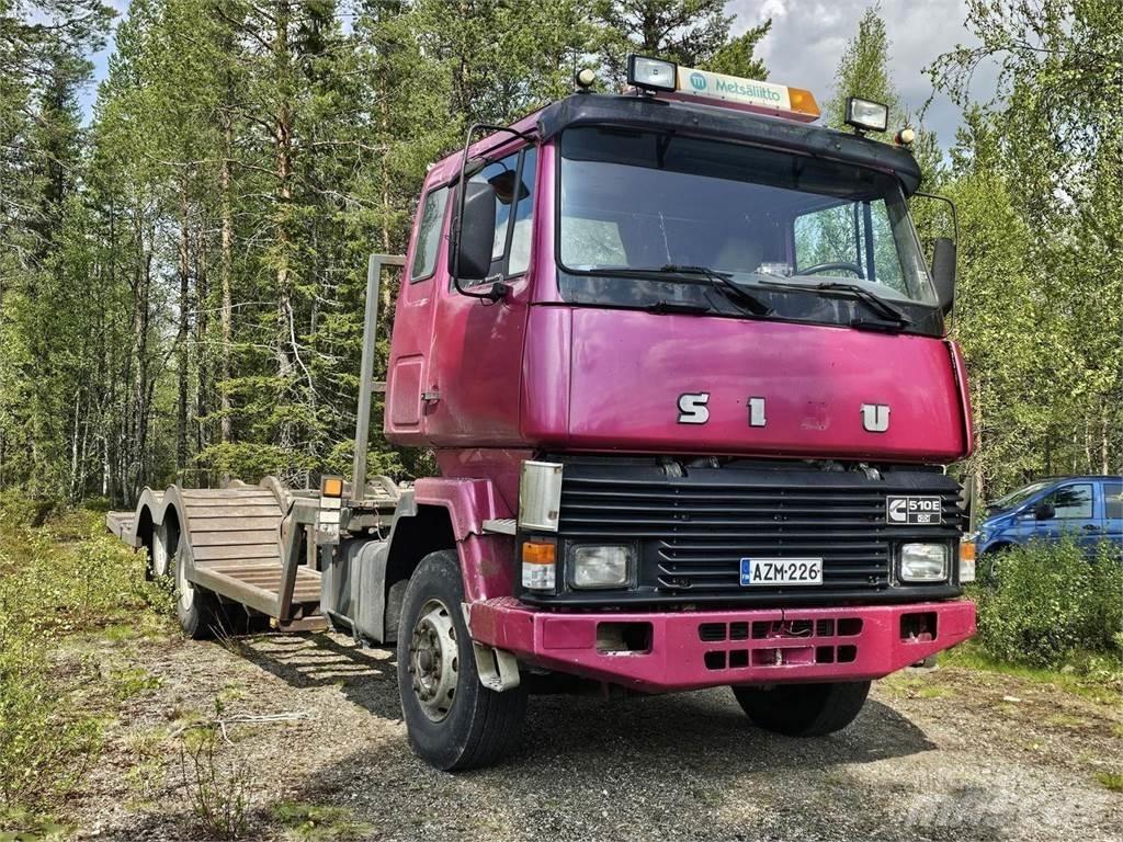 Sisu SM 510 6x2 شاحنات نقل آلة الغابات