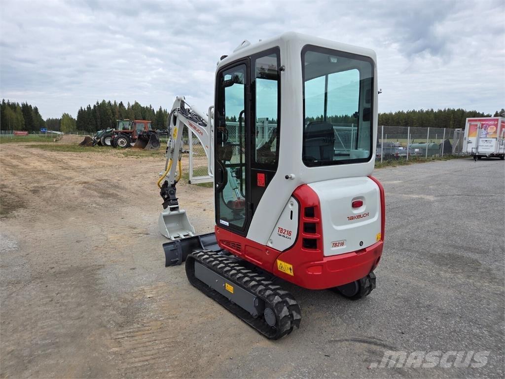 Takeuchi TB216 حفارات صغيرة أقل من 7 طن (حفارات صغيرة)