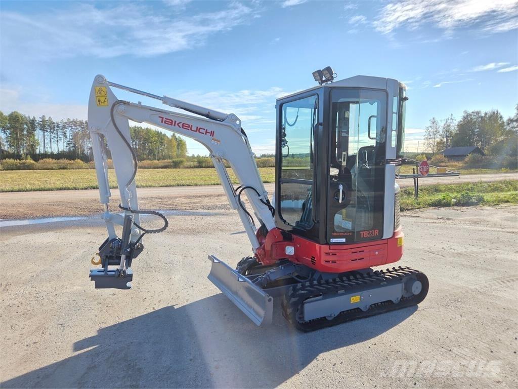 Takeuchi TB23R حفارات صغيرة أقل من 7 طن (حفارات صغيرة)