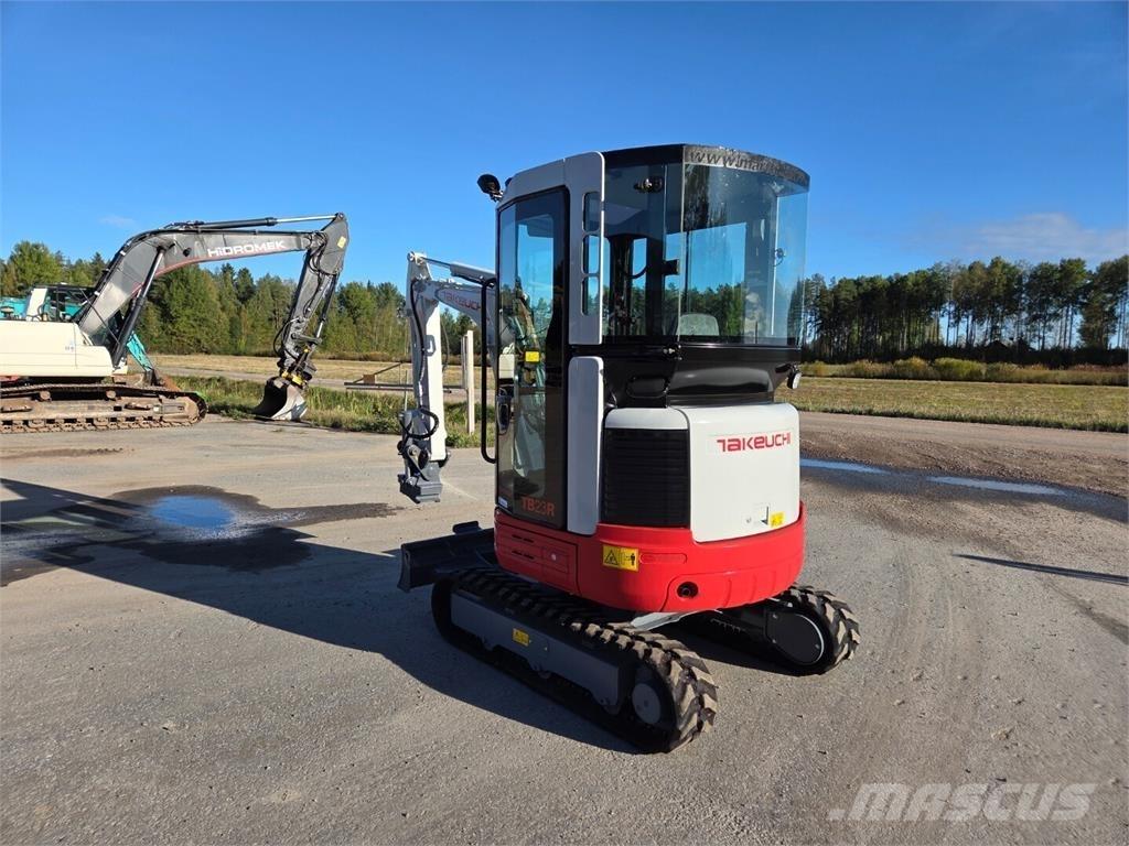 Takeuchi TB23R حفارات صغيرة أقل من 7 طن (حفارات صغيرة)