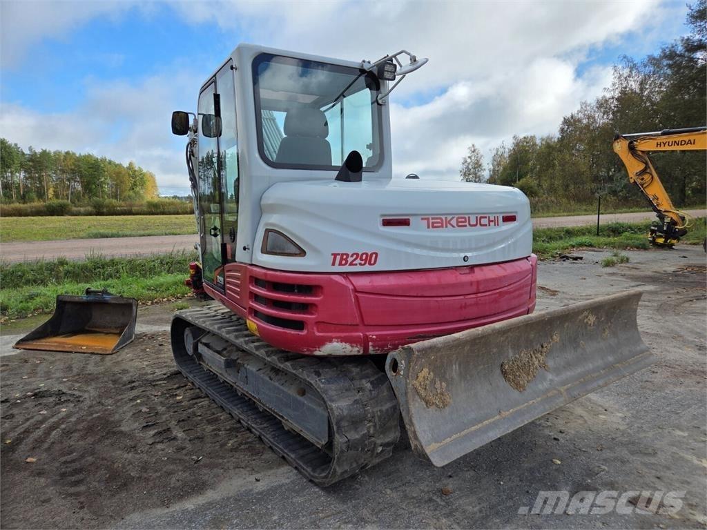 Takeuchi TB290 حفارات وسط 7 طن - 12 طن