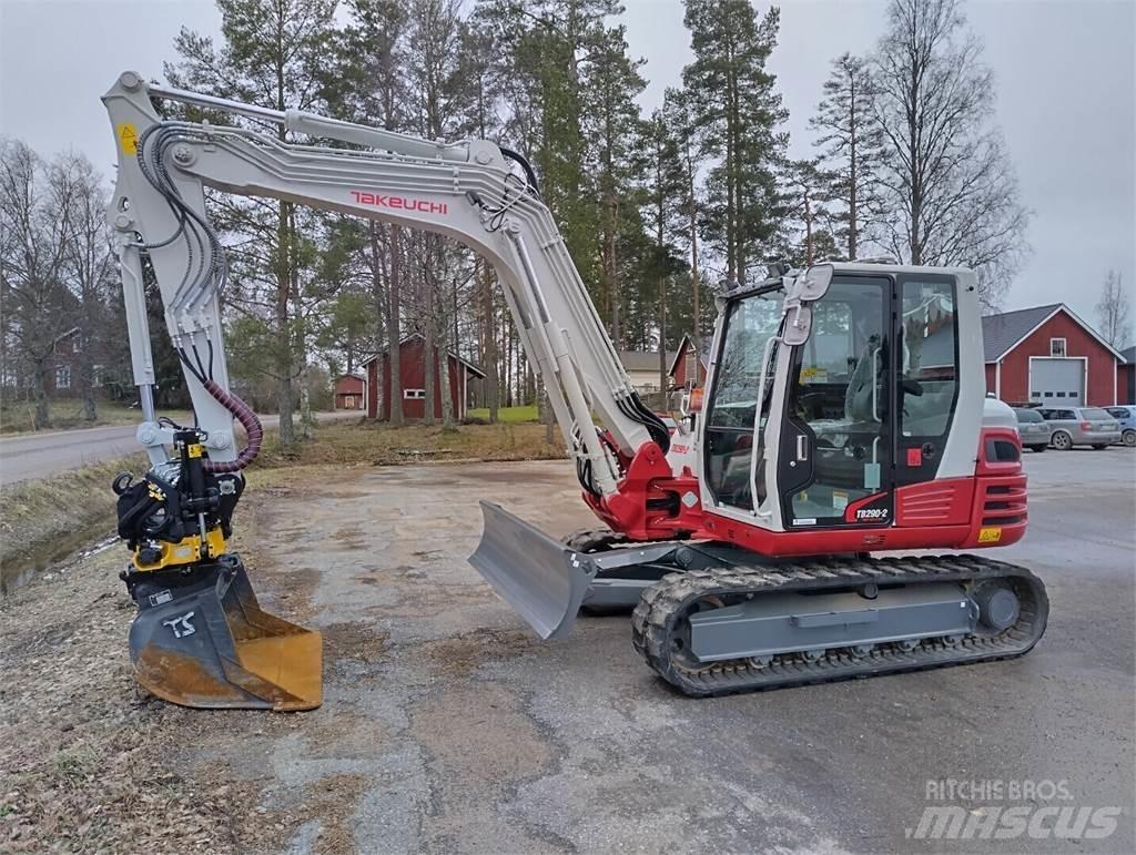 Takeuchi TB290-2 حفارات وسط 7 طن - 12 طن