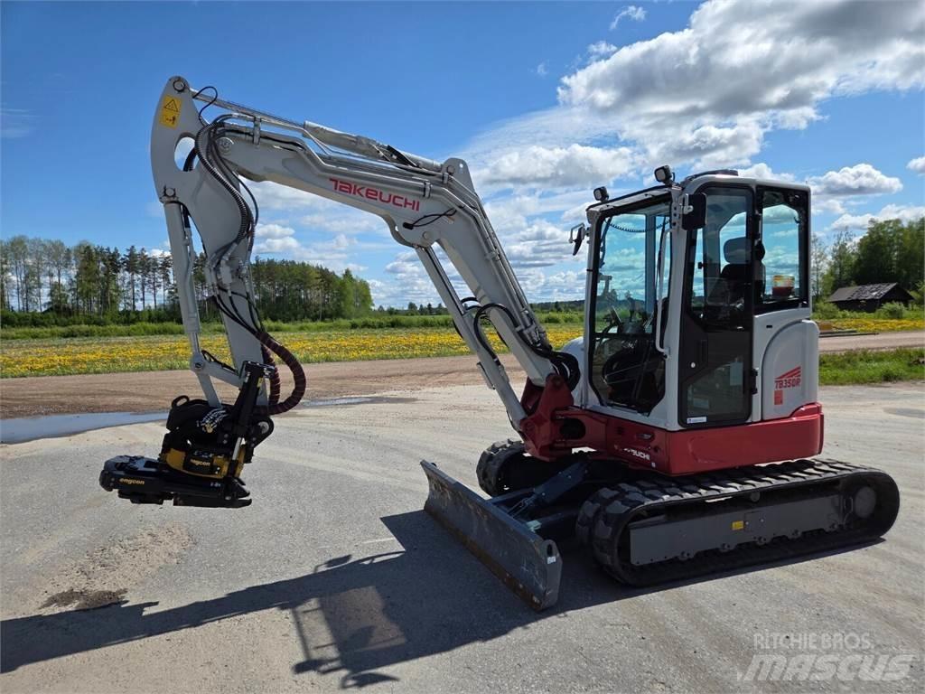 Takeuchi TB350R حفارات صغيرة أقل من 7 طن (حفارات صغيرة)
