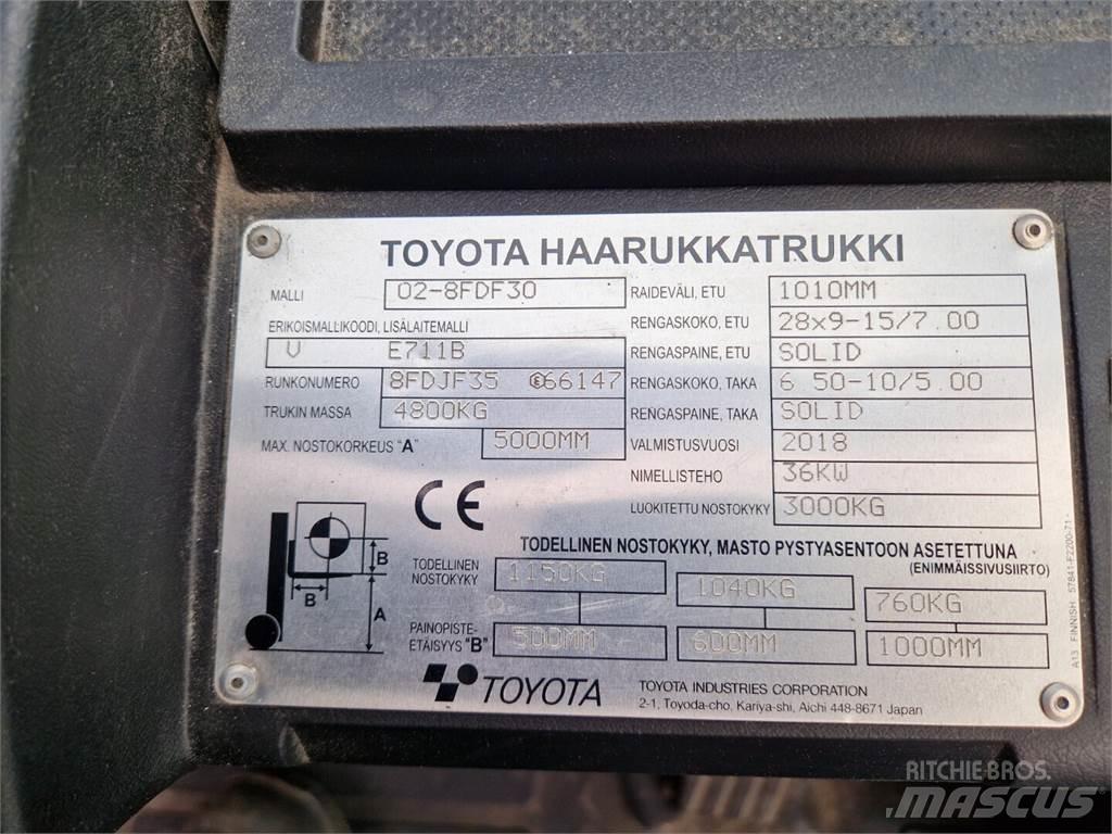 Toyota 02-8FDF30 شاحنات الديزل