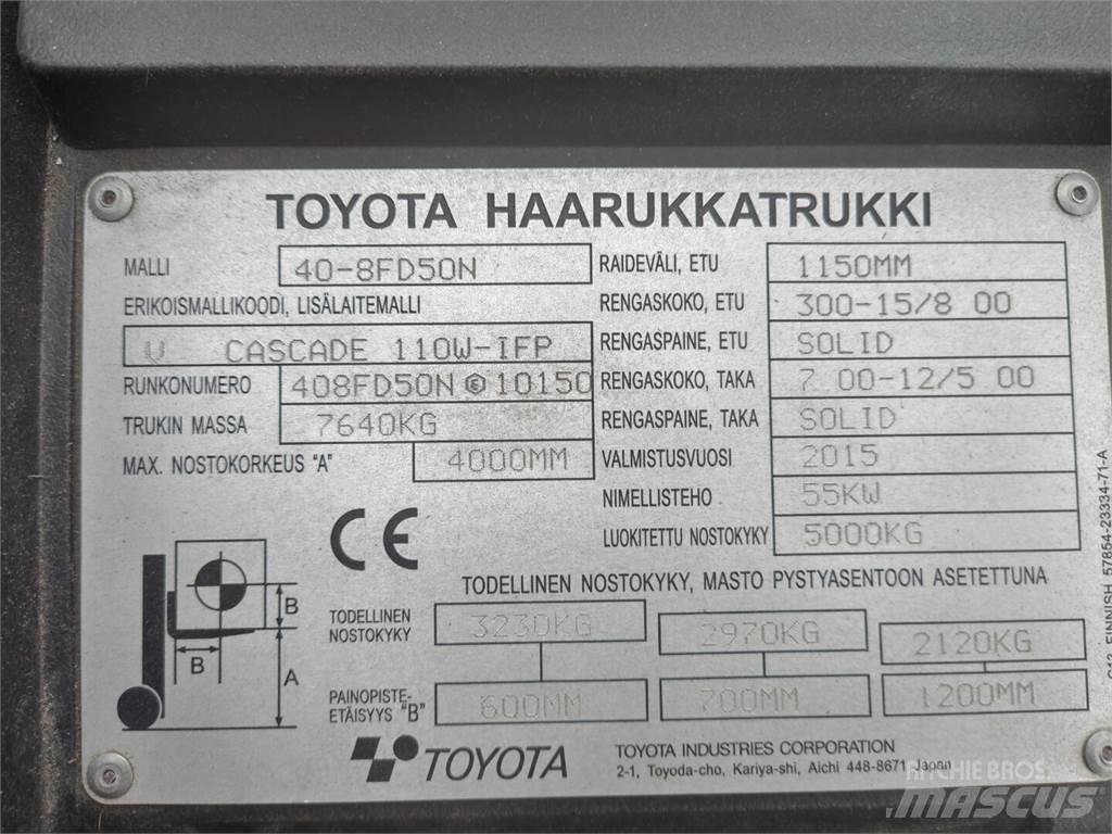 Toyota 40-8FD50N شاحنات الديزل