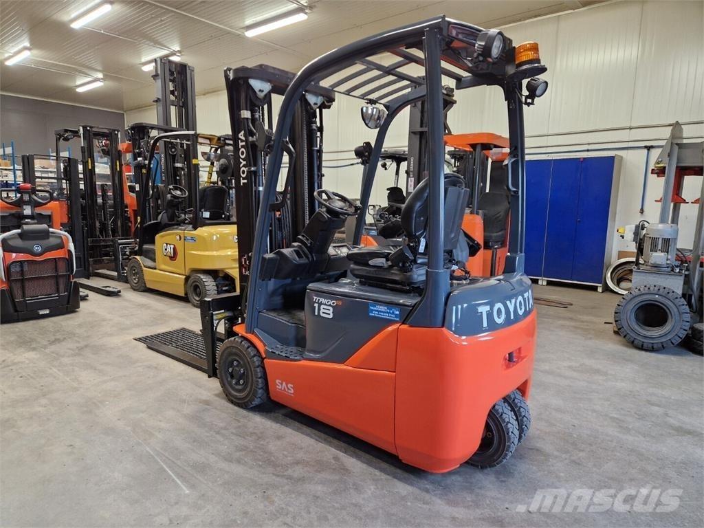 Toyota 8FBEK18T شاحنات ذات رافعات شوكية تعمل بالكهرباء