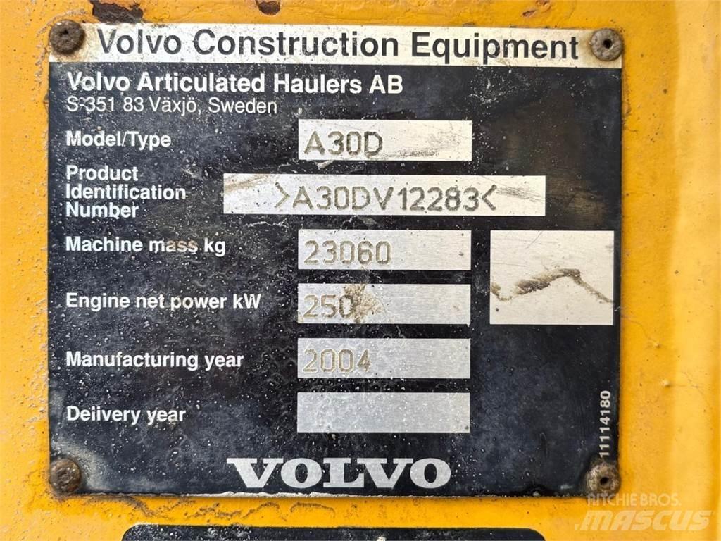Volvo A 30 D ساحبات مفصلية