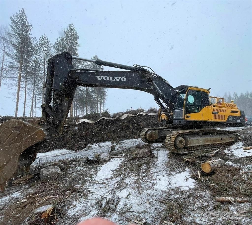 Volvo EC480DL حفارات زحافة