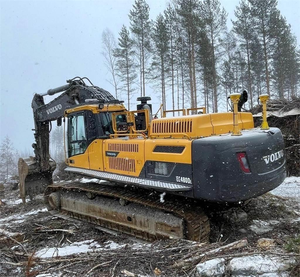 Volvo EC480DL حفارات زحافة