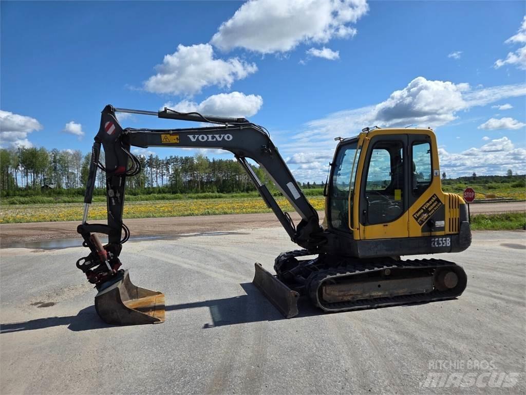 Volvo EC55B حفارات صغيرة أقل من 7 طن (حفارات صغيرة)