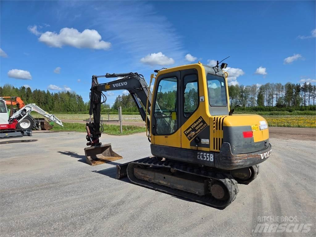 Volvo EC55B حفارات صغيرة أقل من 7 طن (حفارات صغيرة)