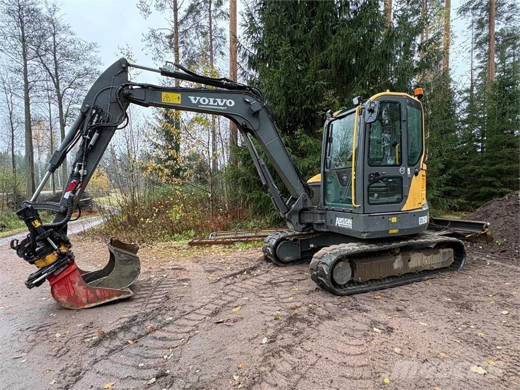 Volvo ECR 58 D حفارات صغيرة أقل من 7 طن (حفارات صغيرة)