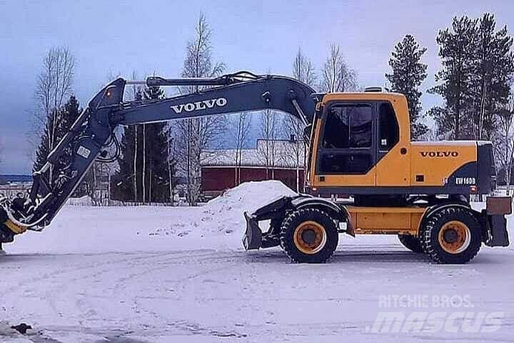 Volvo EW 160 B حفارات زحافة