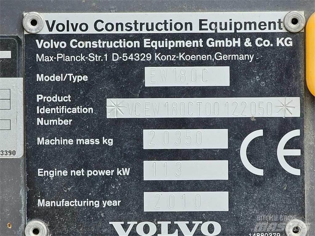 Volvo EW 180 C حفارات بعجل
