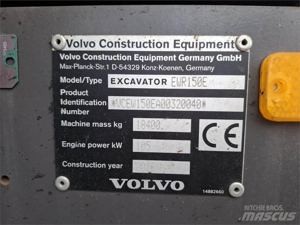 Volvo EWR 150 E حفارات بعجل