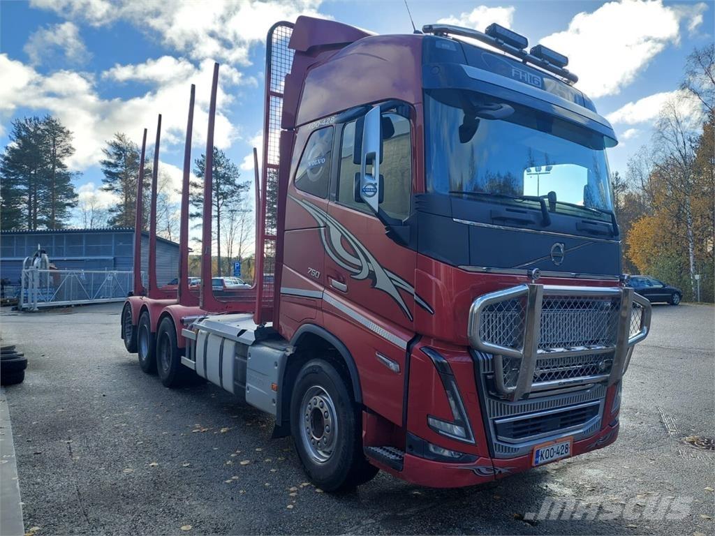 Volvo FH16 750 شاحنات أشجار
