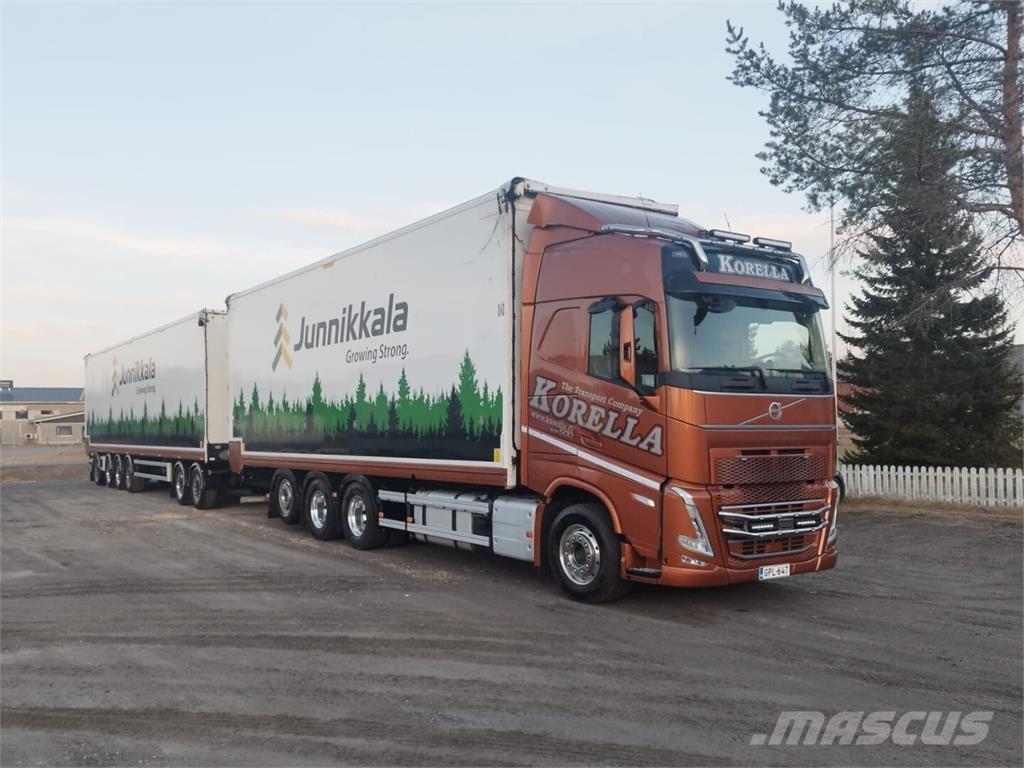 Volvo FH500TC 8x4 شاحنات نقل ألواح الخشب