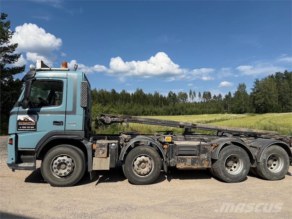 Volvo FM480 8x4 شاحنات الرافعات الخطافية