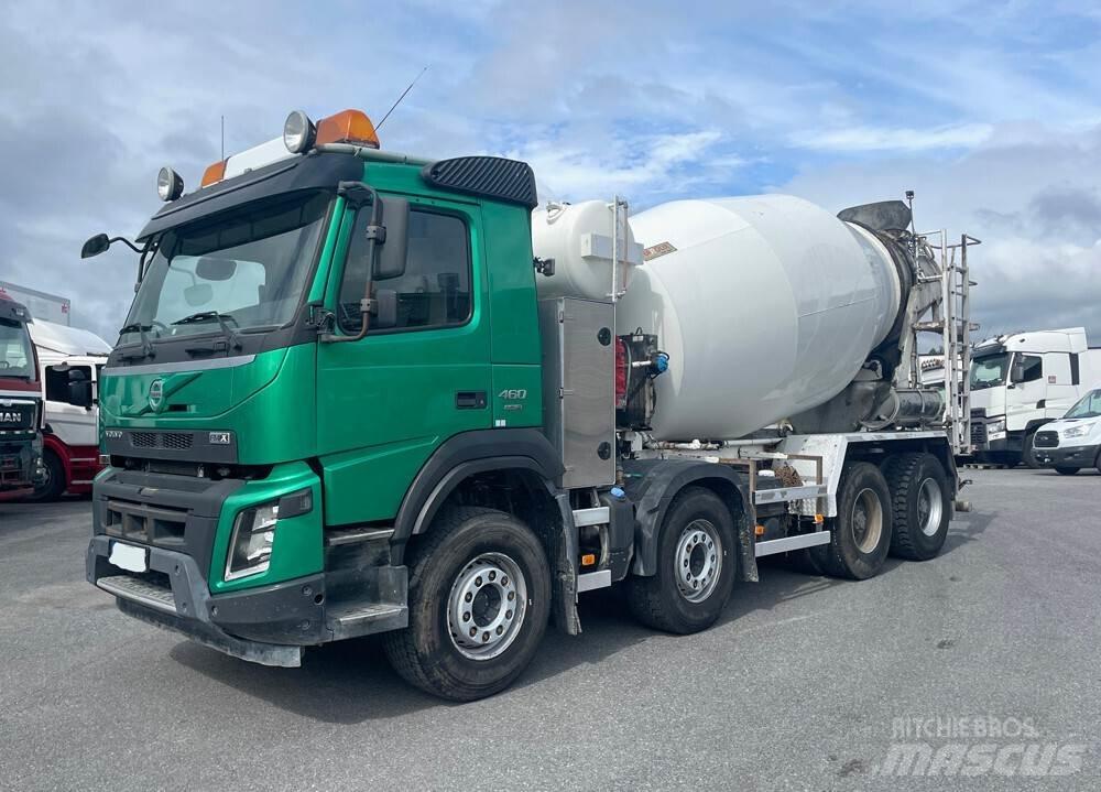 Volvo FMX 8X4 شاحنات خرسانة