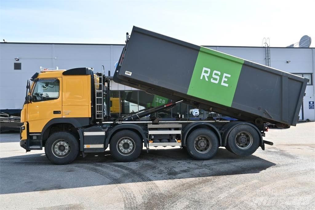 Volvo FMX540 8x4 شاحنات الرافعات الخطافية