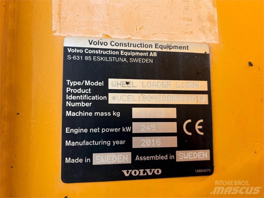 Volvo L 180 H لوادر بعجل