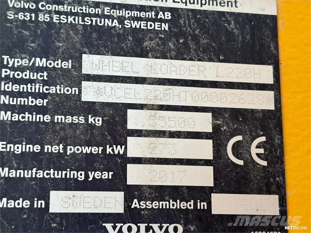 Volvo L 220 H لوادر بعجل