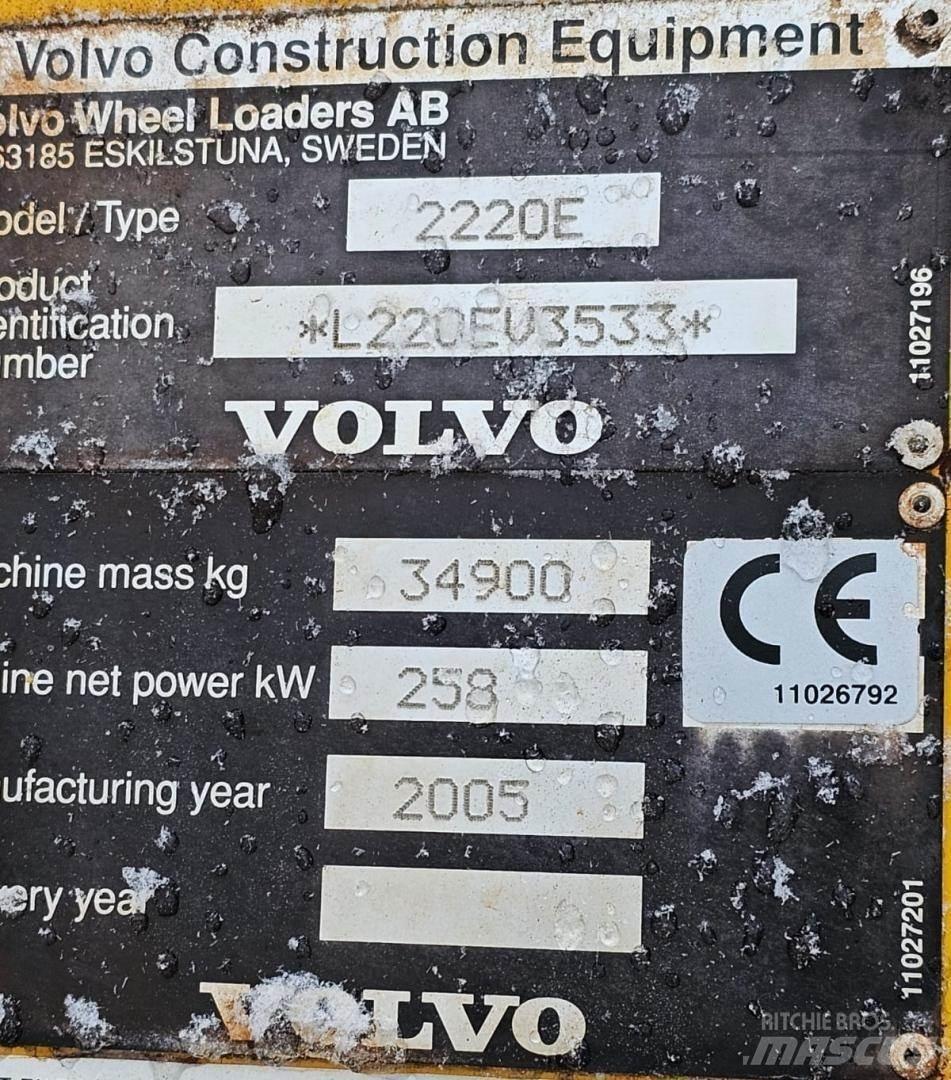 Volvo L220E لوادر بعجل