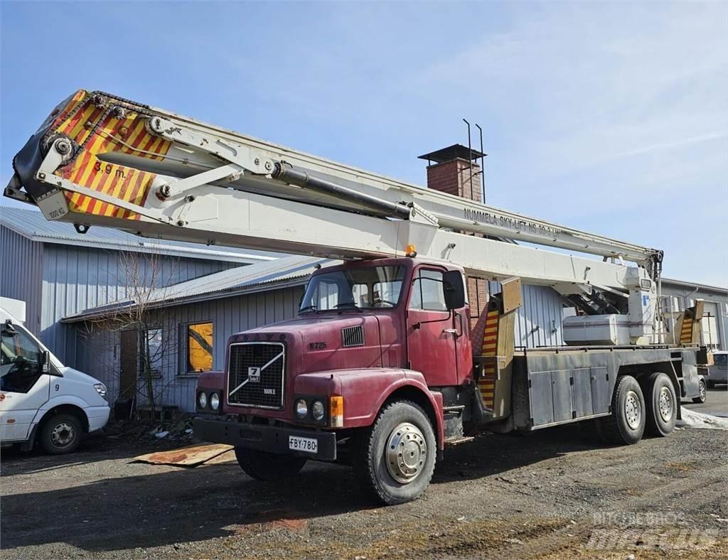 Volvo N7 6x2 شاحنات الرافعات