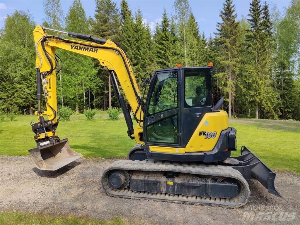 Yanmar SV100-2 حفارات وسط 7 طن - 12 طن