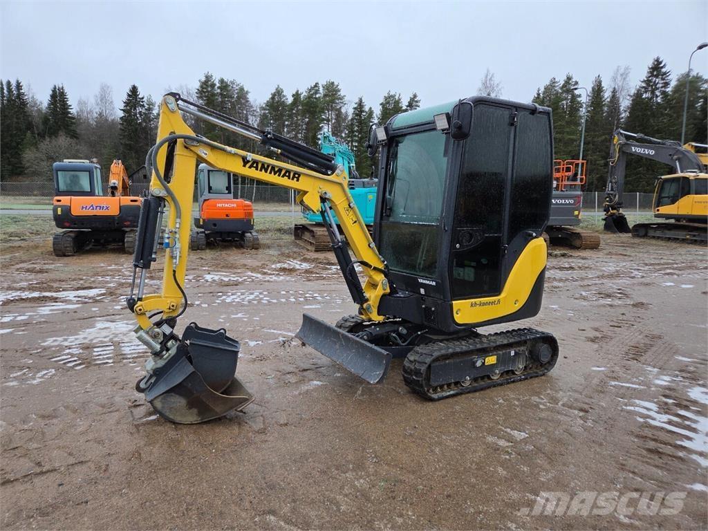Yanmar SV18 حفارات صغيرة أقل من 7 طن (حفارات صغيرة)