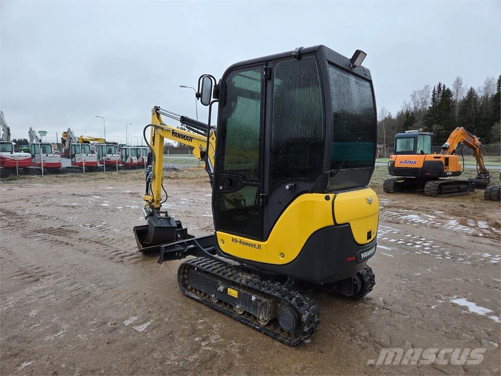 Yanmar SV18 حفارات صغيرة أقل من 7 طن (حفارات صغيرة)