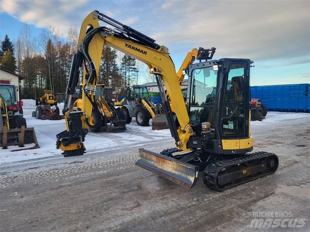 Yanmar Vio 38-6 حفارات صغيرة أقل من 7 طن (حفارات صغيرة)