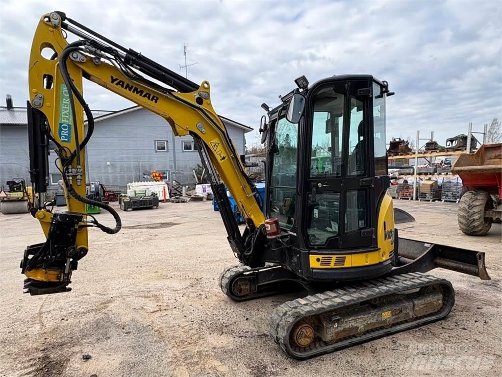 Yanmar VIO 38-U حفارات صغيرة أقل من 7 طن (حفارات صغيرة)