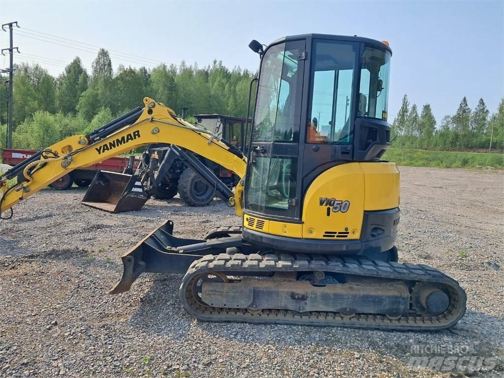 Yanmar Vio 50 حفارات صغيرة أقل من 7 طن (حفارات صغيرة)