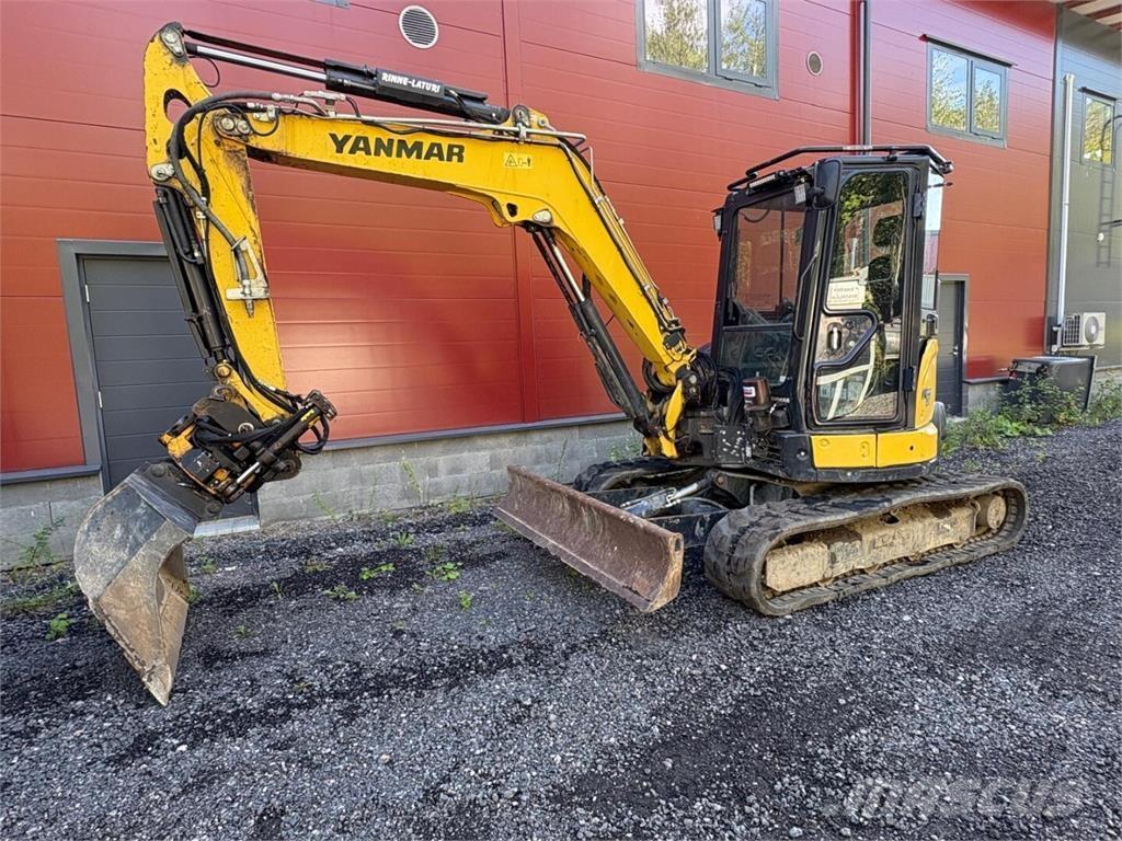 Yanmar VIO 57-6A حفارات صغيرة أقل من 7 طن (حفارات صغيرة)