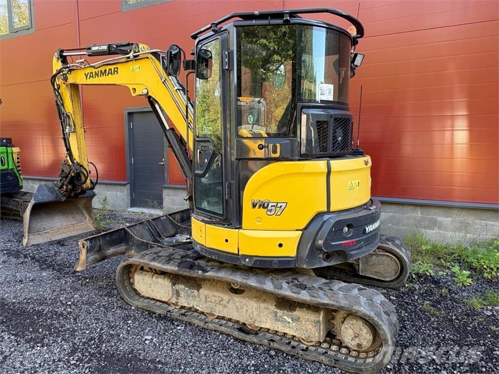 Yanmar VIO 57-6A حفارات صغيرة أقل من 7 طن (حفارات صغيرة)