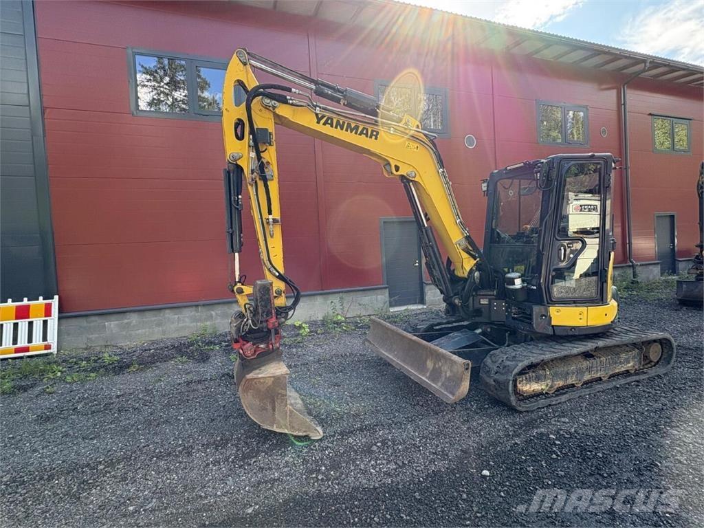 Yanmar VIO 57-6A حفارات صغيرة أقل من 7 طن (حفارات صغيرة)