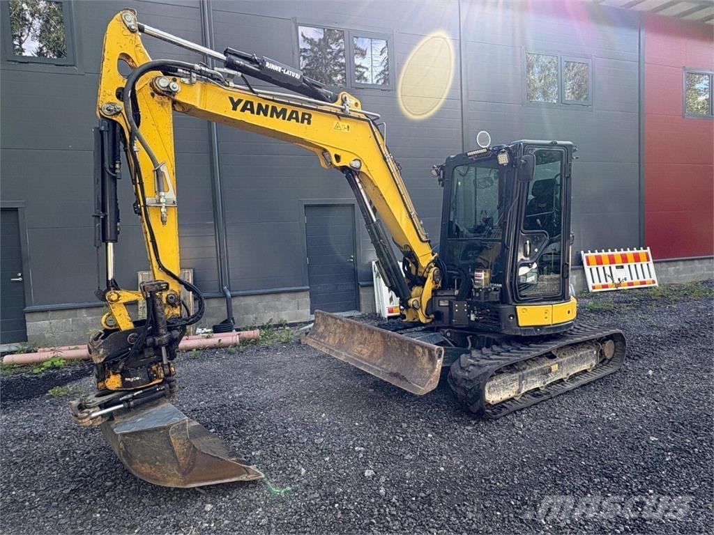 Yanmar VIO 57-6A حفارات صغيرة أقل من 7 طن (حفارات صغيرة)