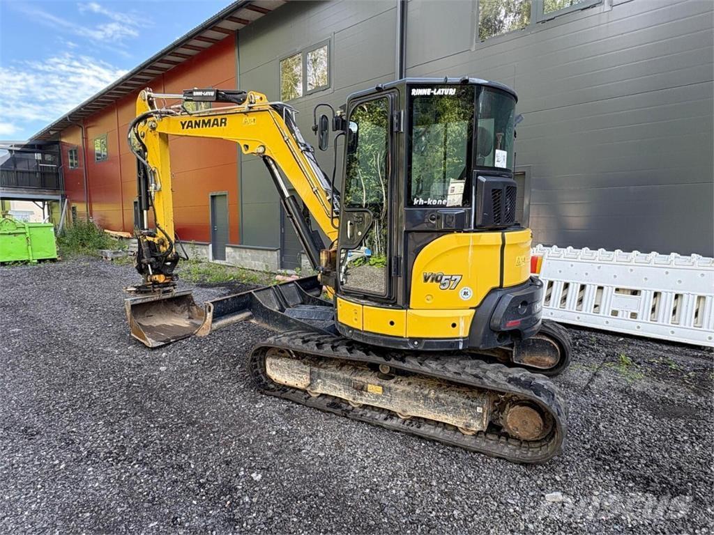 Yanmar VIO 57-6A حفارات صغيرة أقل من 7 طن (حفارات صغيرة)