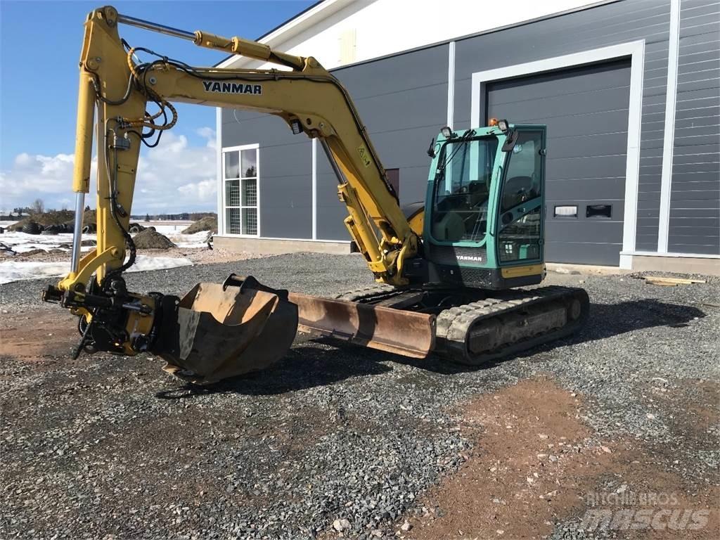 Yanmar Vio 80 حفارات وسط 7 طن - 12 طن