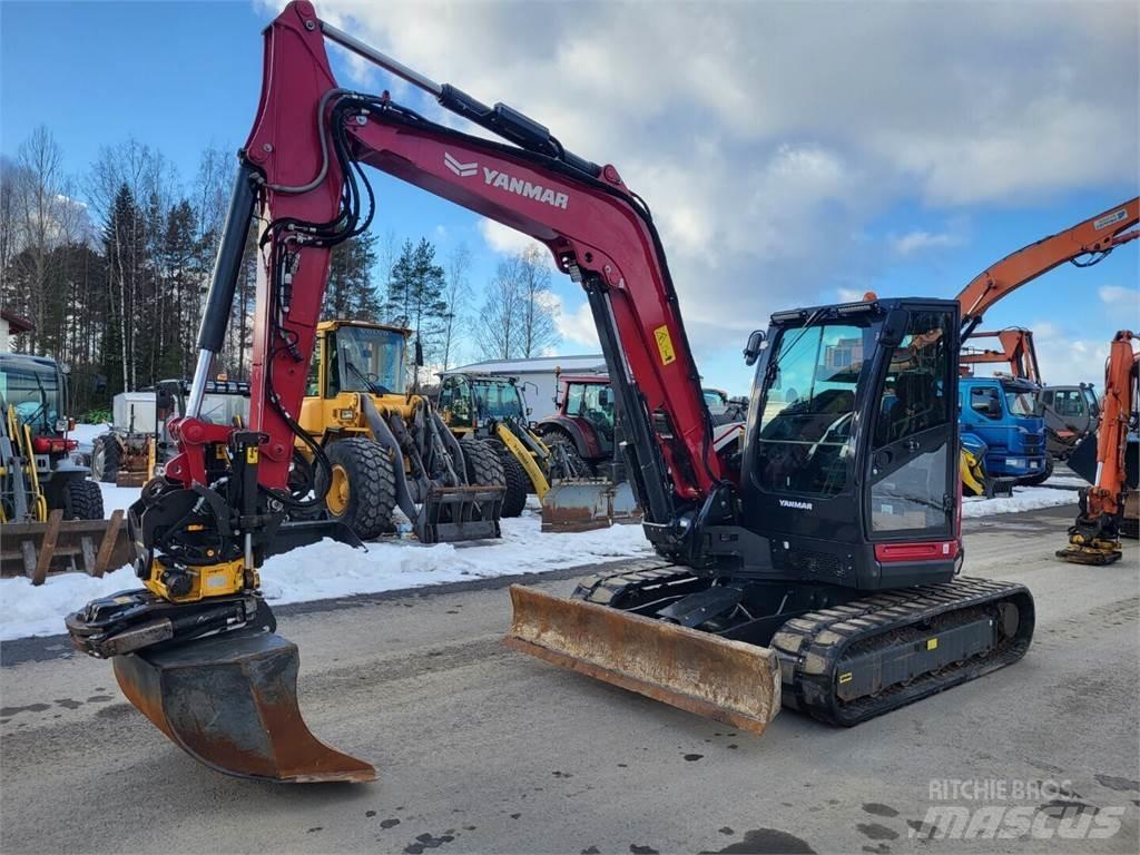 Yanmar Vio 80 حفارات وسط 7 طن - 12 طن