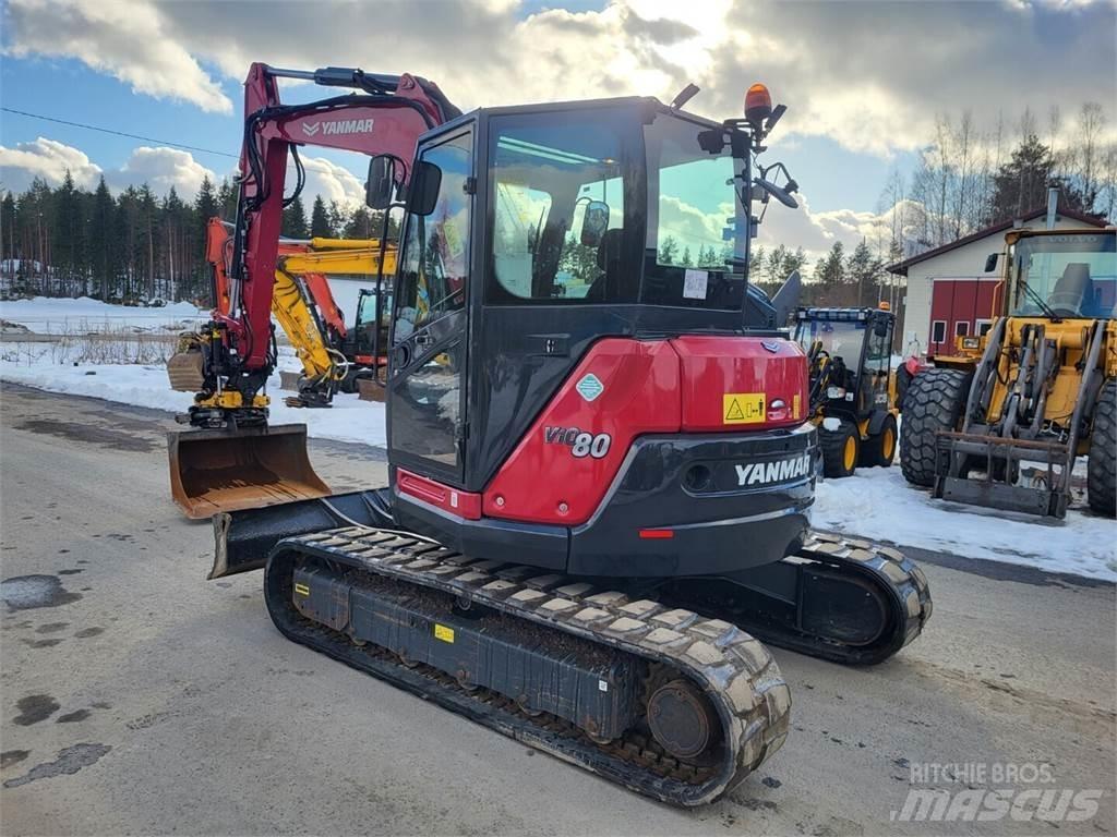 Yanmar Vio 80 حفارات وسط 7 طن - 12 طن