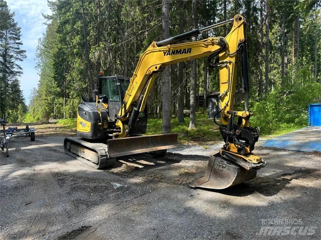 Yanmar Vio 80-1A حفارات وسط 7 طن - 12 طن
