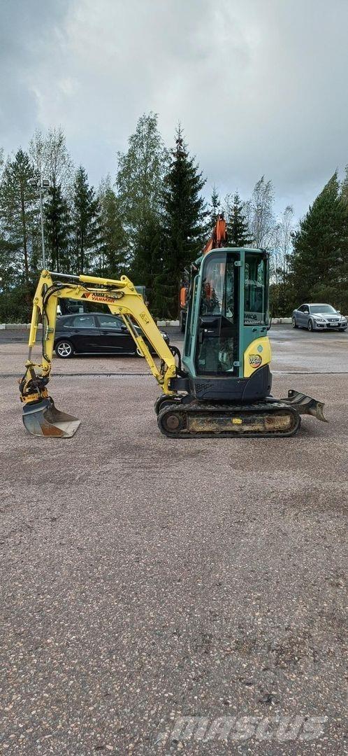 Yanmar Vio20 حفارات صغيرة أقل من 7 طن (حفارات صغيرة)