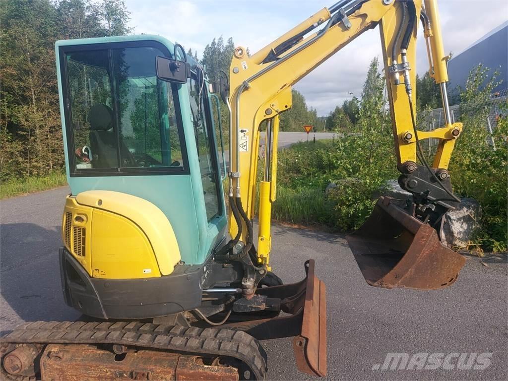 Yanmar Vio25 حفارات صغيرة أقل من 7 طن (حفارات صغيرة)