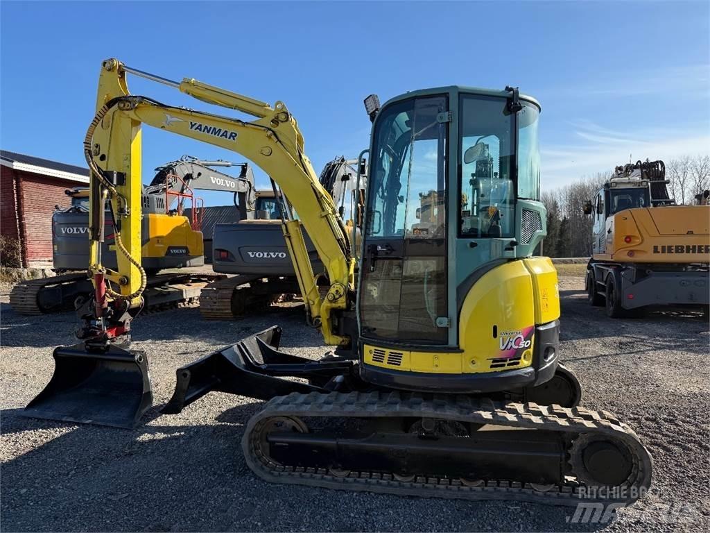 Yanmar VIO50-U حفارات صغيرة أقل من 7 طن (حفارات صغيرة)