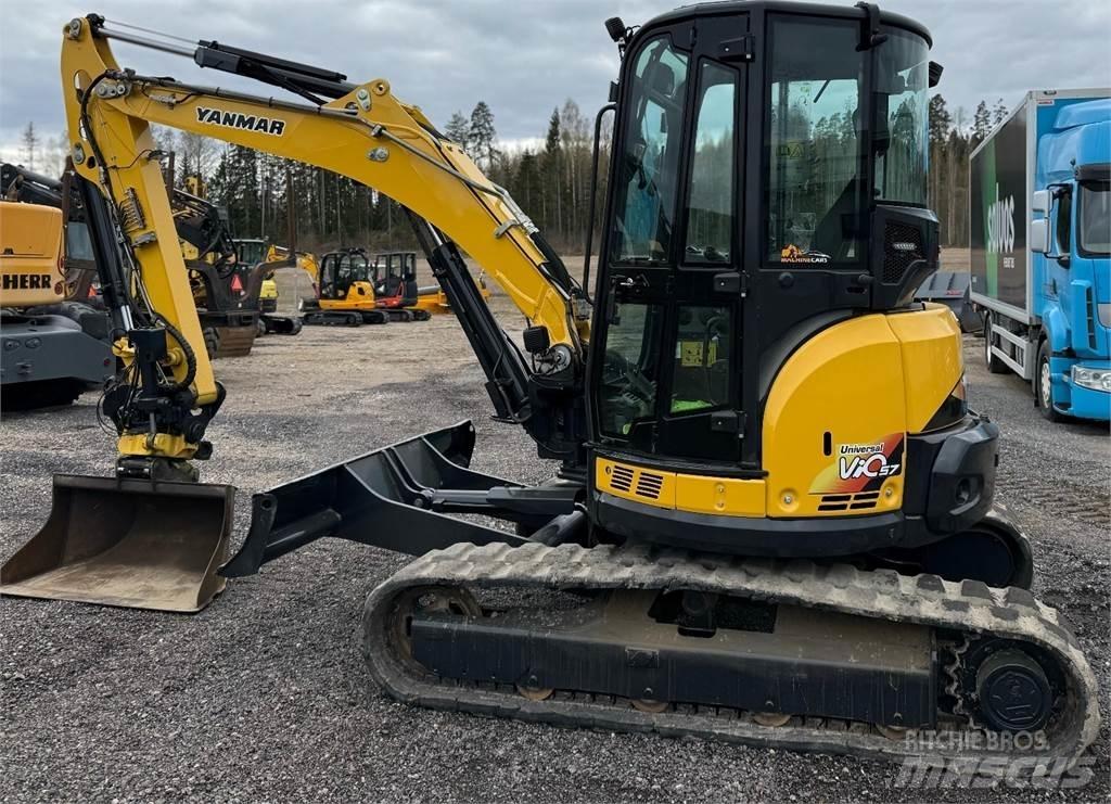 Yanmar VIO57-U حفارات صغيرة أقل من 7 طن (حفارات صغيرة)