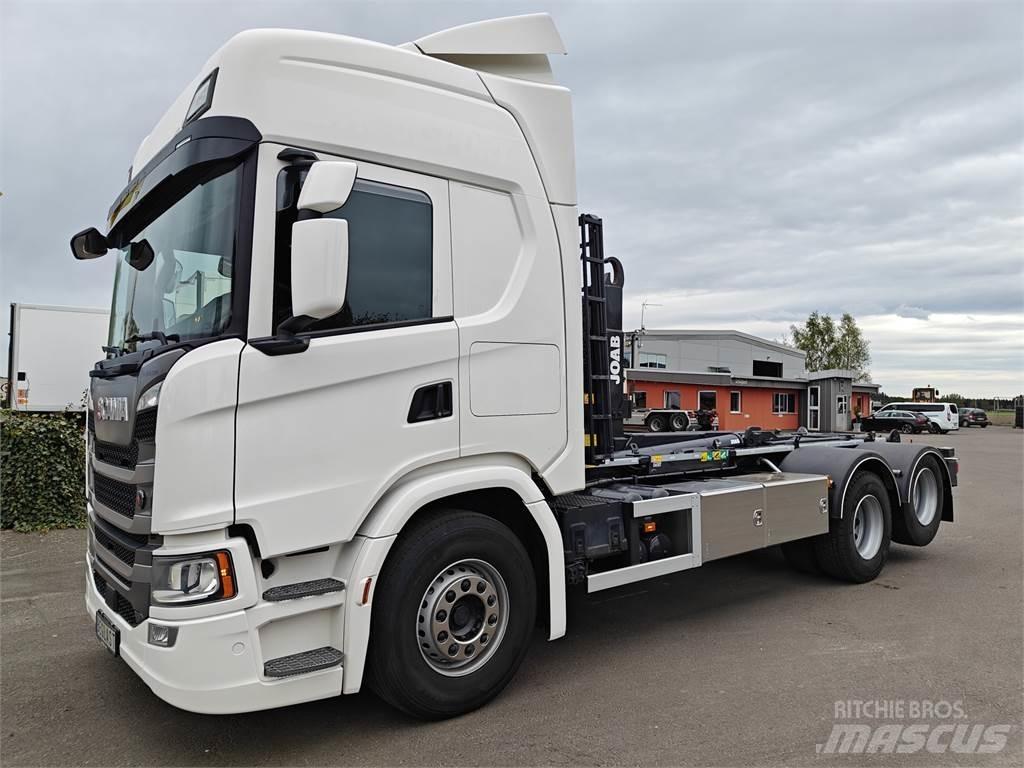 Scania G500 شاحنات الرافعات الخطافية