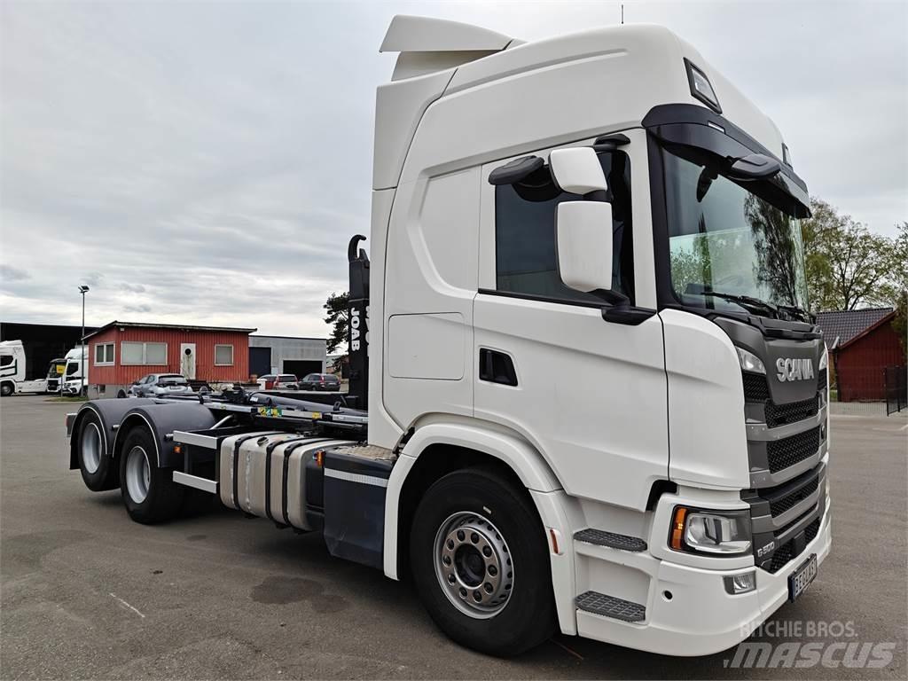Scania G500 شاحنات الرافعات الخطافية